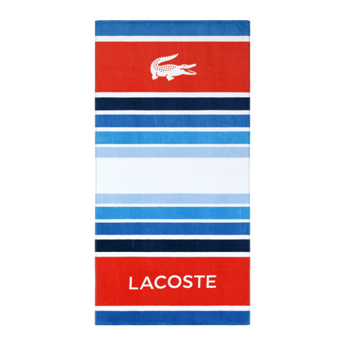 Lacoste Home 100 Cotton Beach Towel Wayfair   Lacoste Home 100%25 Cotton Beach Towel 